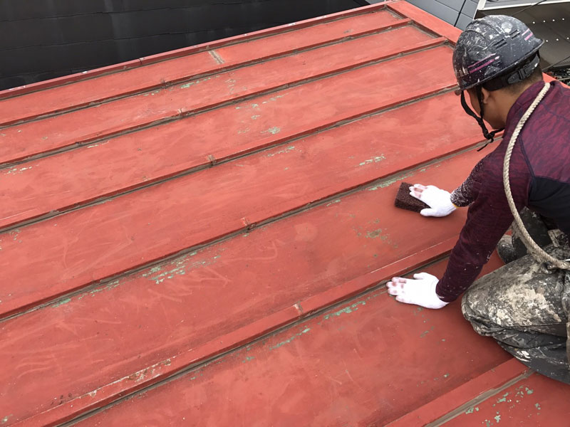 渋谷区　戸建　屋根塗装、外壁・附帯物一部塗装　Y様邸before
