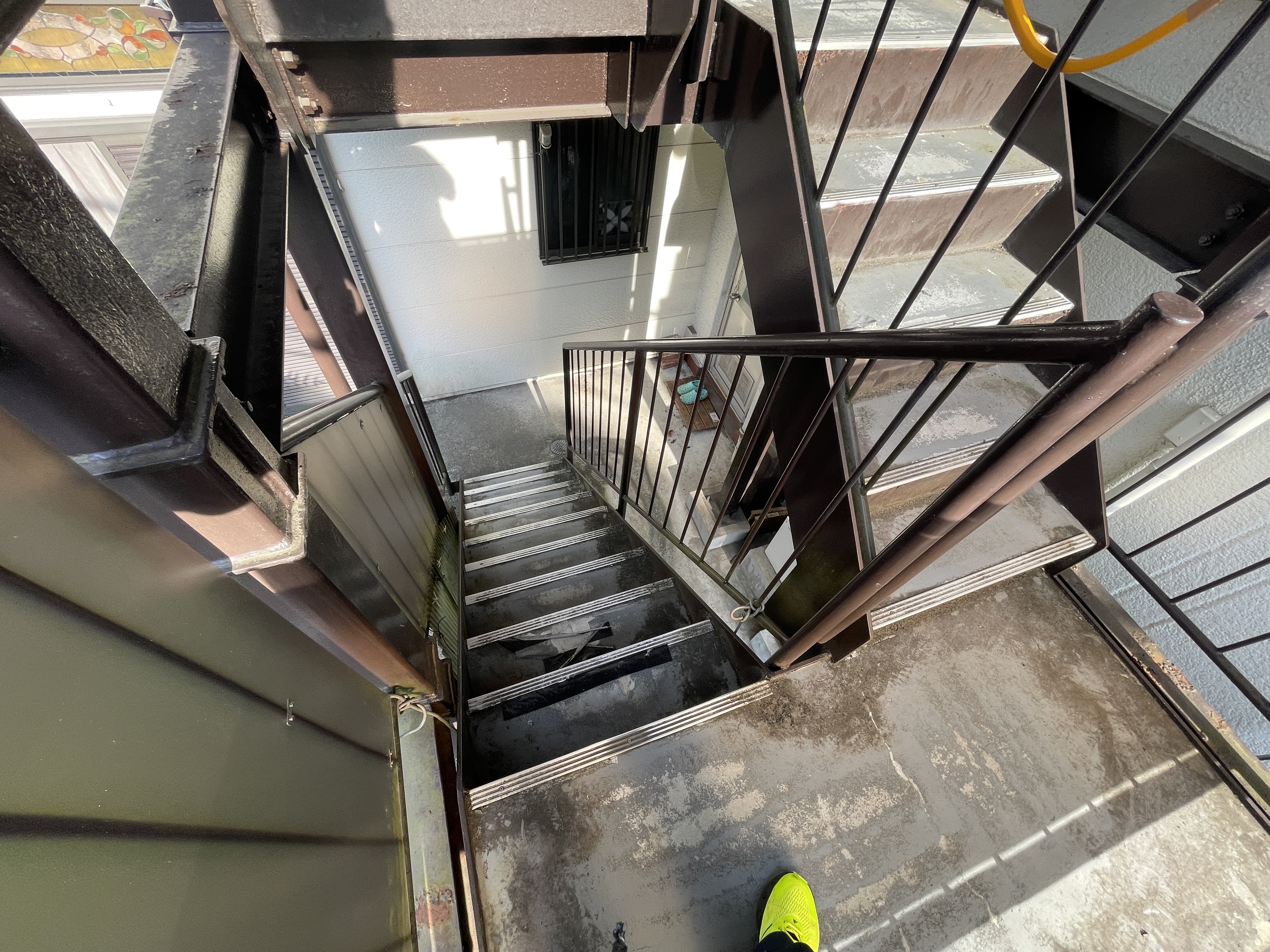 磯子区　戸建　外壁・屋根・附帯物・鉄骨階段　N様邸1